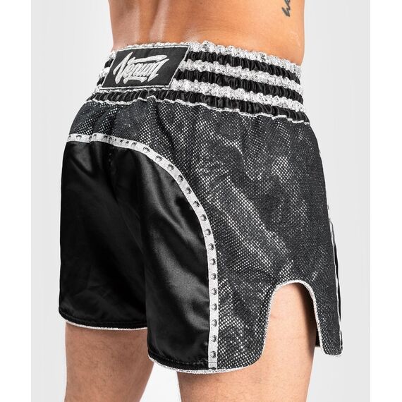 Venum Absolute 2.0 Muay Thai Shorts - Black/Silver - S, Size: S, Colour: Schwarz, 7 image