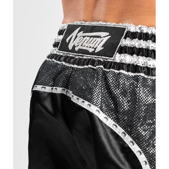 Venum Absolute 2.0 Muay Thai Shorts - Black/Silver - S, Size: S, Colour: Schwarz, 8 image
