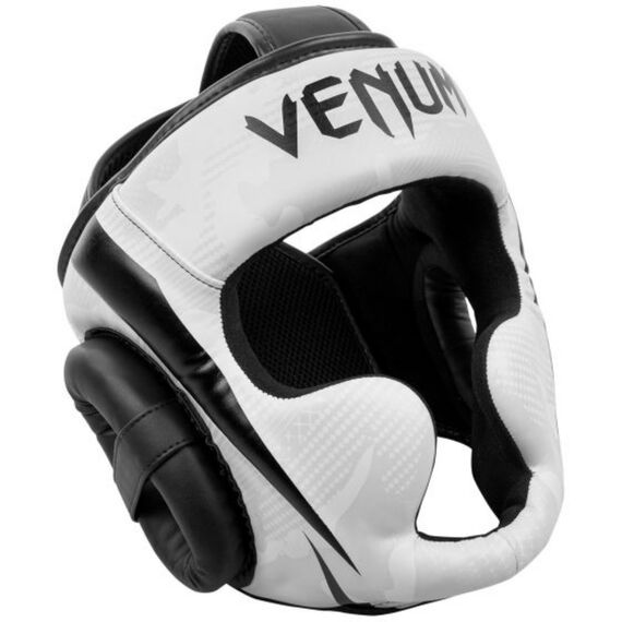 Venum Elite Boxing Headgear, Size: One Size, Colour: Weiss, Size: XL