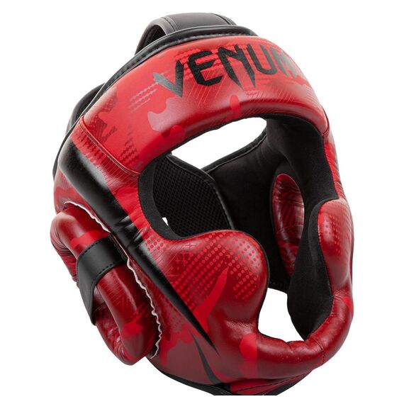 Venum Elite Boxing Headgear, Size: One Size, Colour: Rot