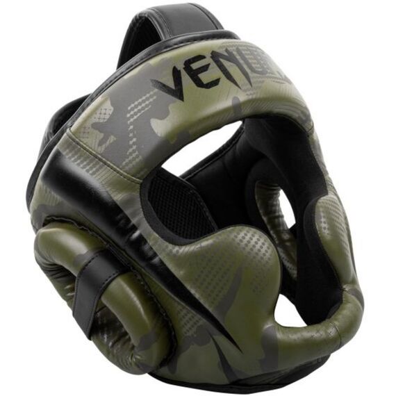 Venum Elite Boxing Headgear, Size: One Size, Colour: Camouflage