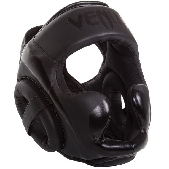 Casque de Boxe Venum Elite, Taille: Taille unique, Couleur: Noir