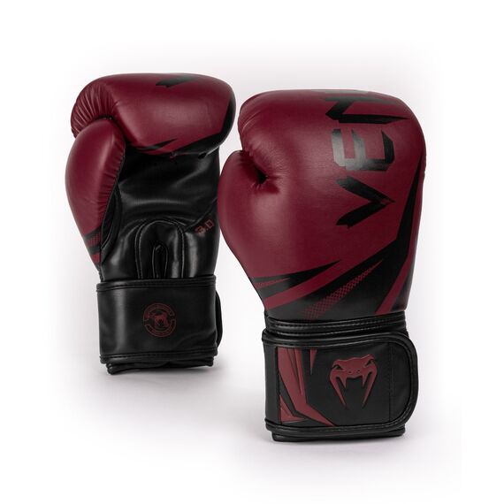 Gants de boxe Venum Challenger 3.0, Couleur: Bordeaux, OZ: 10oz, 4 image