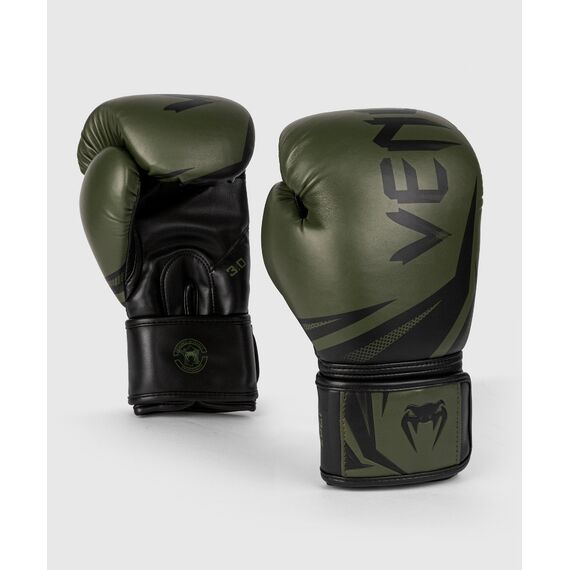Venum Challenger 3.0 Boxing Gloves - Khaki/Black, Colour: Khaki, OZ: 10oz, 6 image