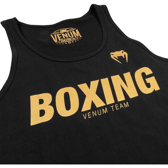 Venum Boxing VT Tank Top - Black/Gold, Colore: Nero, Size: L, 4 image