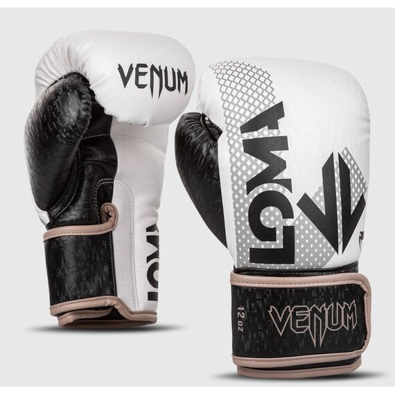 Gants de boxe Venum Arrow Edition Loma, Couleur: Blanc, OZ: 14oz