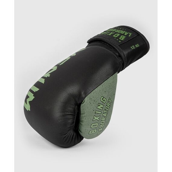 Venum Boxing Lab Gloves - Black/Green, Colour: Schwarz, OZ: 14oz, 5 image