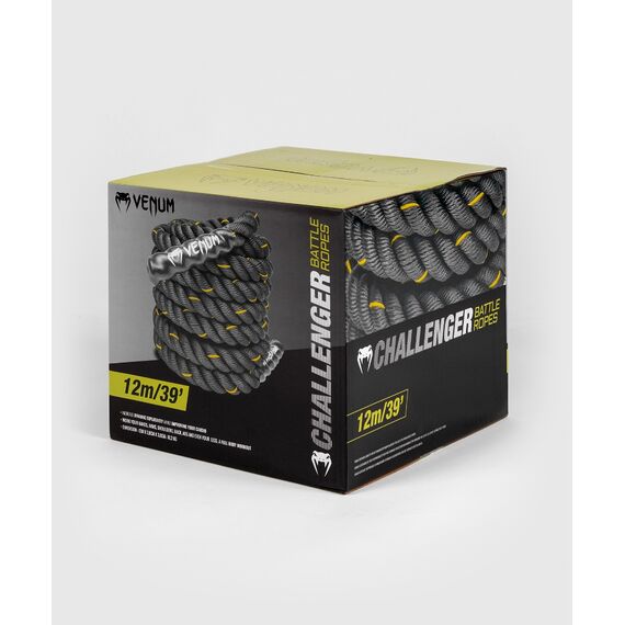 Venum Challenger Battle Ropes - 12m, Size: One Size, Colour: Schwarz, 4 image