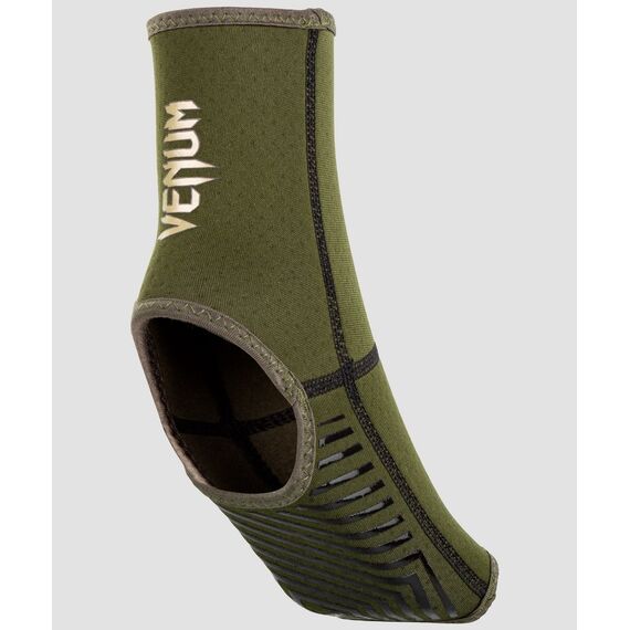 Venum Kontact Evo Foot Grips - Khaki/Gold, Colour: Khaki, Size: S, 5 image