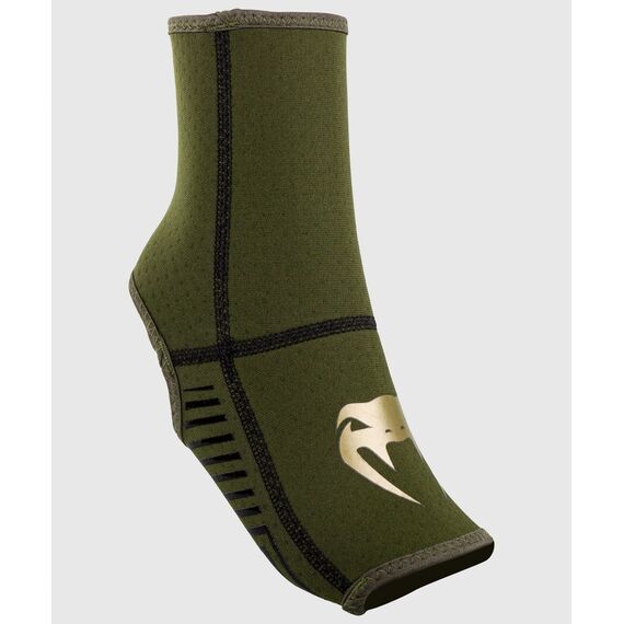 Venum Kontact Evo Foot Grips - Khaki/Gold, Colour: Khaki, Size: S, 6 image