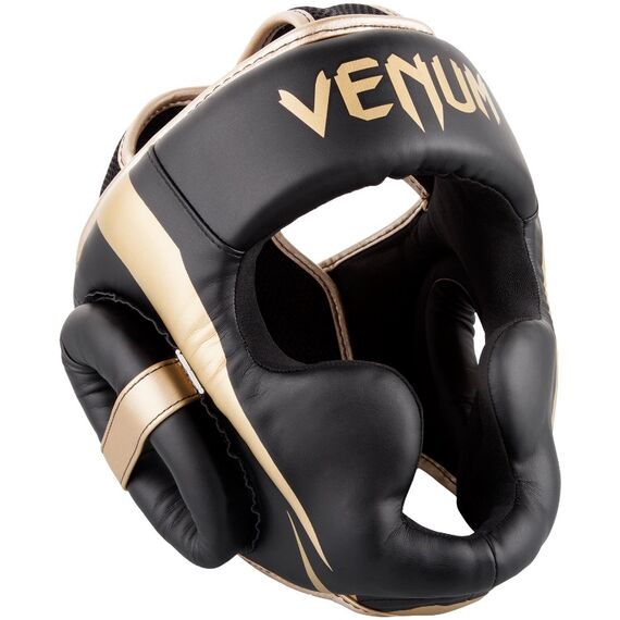 Casque de Boxe Venum Elite, Taille: Taille unique, Couleur: Dore