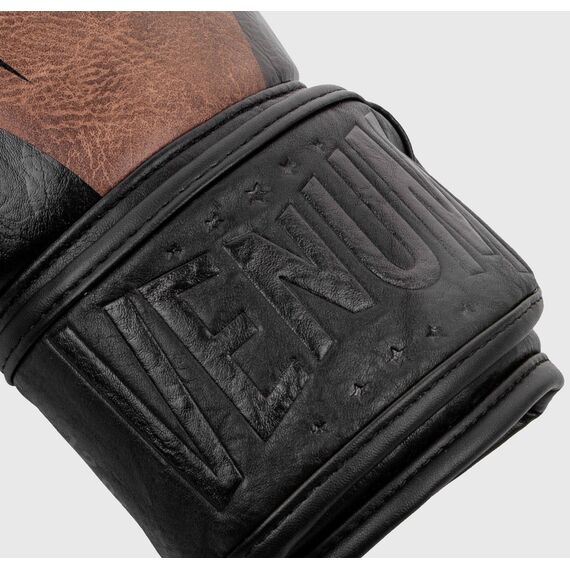 Venum Impact Boxing Gloves - Black/Brown, Colour: Braun, OZ: 10oz, 2 image