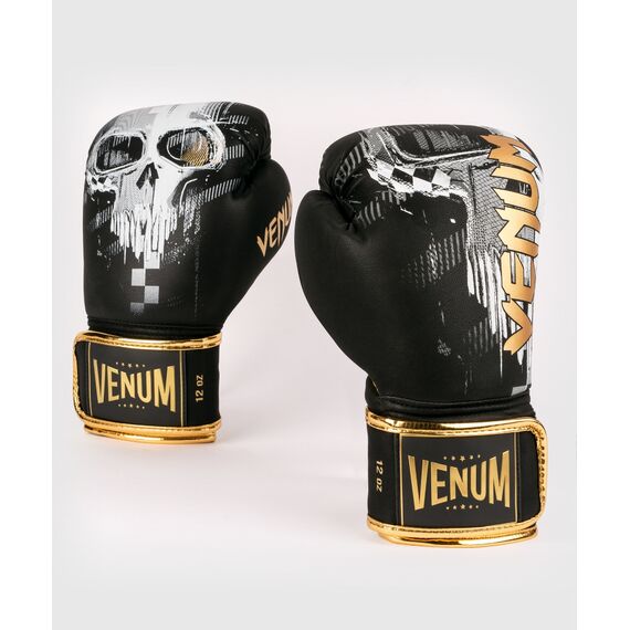 Boxhandschuhe Venum Skull, Farbe: Schwarz, OZ: 10oz