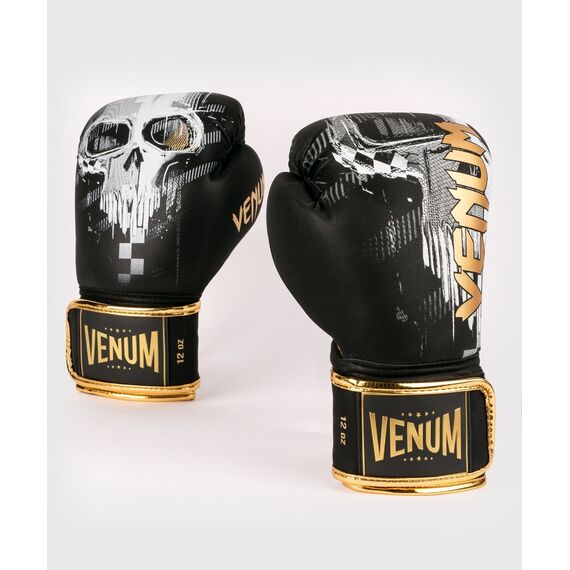 Gants de boxe Venum Skull, Couleur: Noir, OZ: 12oz