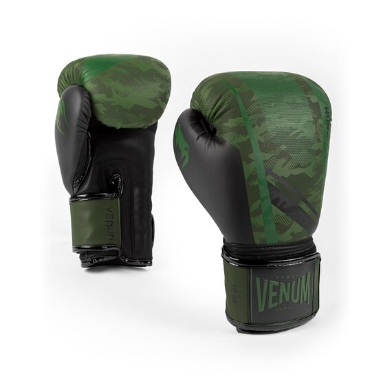 Venum Trooper boxing gloves - Forest camo/Black, OZ: 8oz