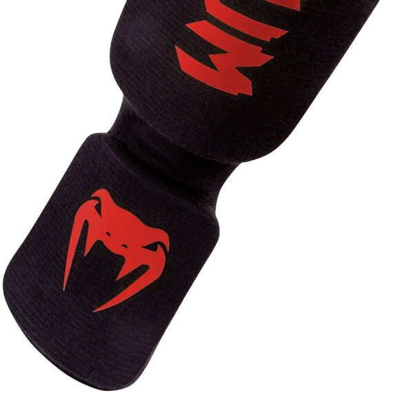 Venum Kontact Shin guards - Black/Red, Colour: Multicolor, 4 image