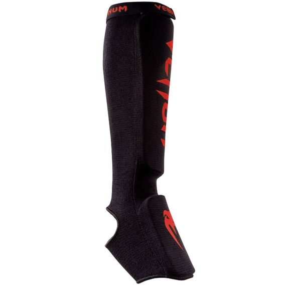 Venum Kontact Shin guards - Black/Red, Colour: Multicolor, 5 image