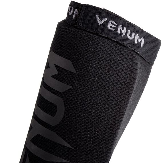 Venum Kontact Shin guards-Black/Black, Colore: Nero, 3 image