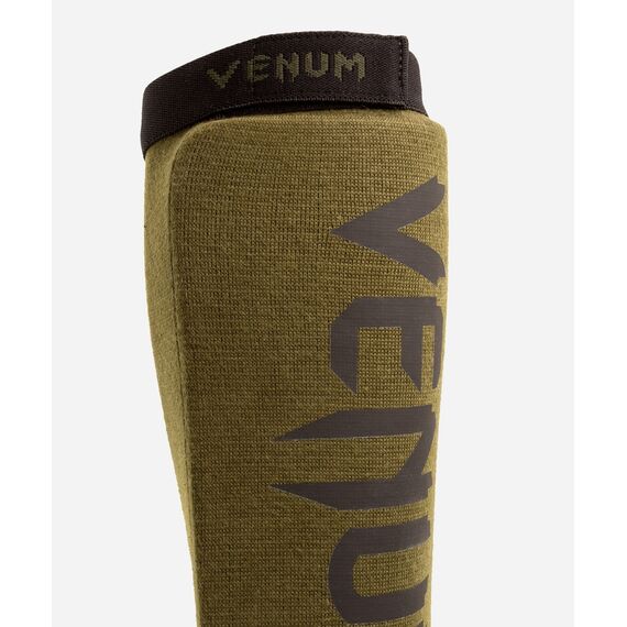 Venum Kontact Shin Guards - Khaki/Black, Colore: Khaki, Size: L, 4 image