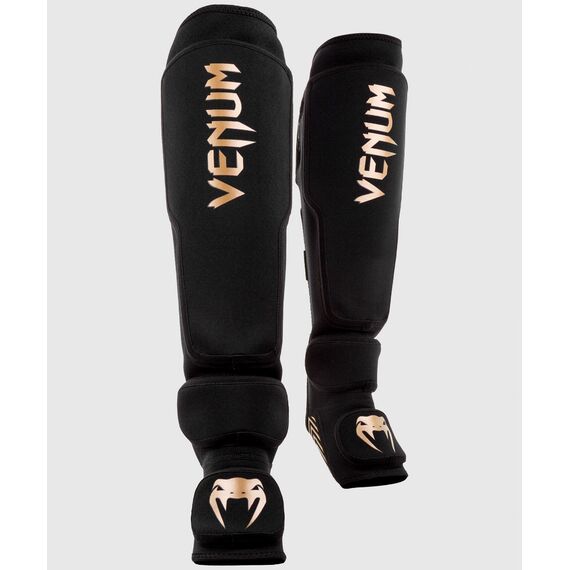 Protège-tibias Venum Kontact Evo, Couleur: Dore, Taille ne pas utiliser: S-M