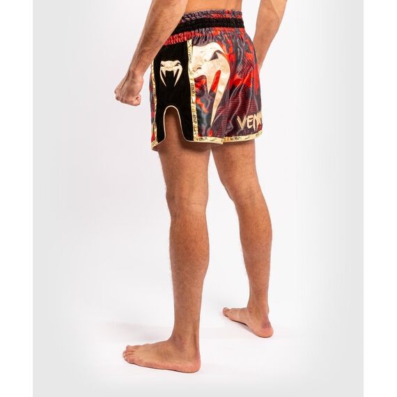 Short de Muay Thai Venum Giant, Couleur: Rouge, Taille ne pas utiliser: M, 5 image