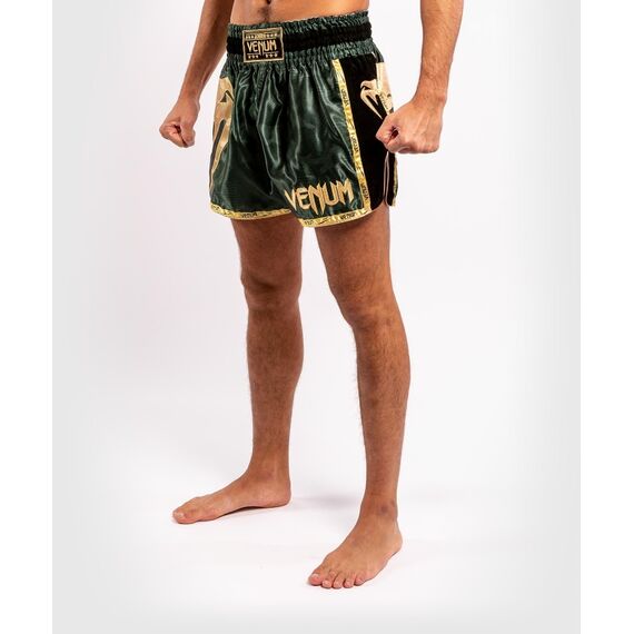 Short de Muay Thai Venum Giant, Couleur: Kaki, Taille ne pas utiliser: XL, 6 image