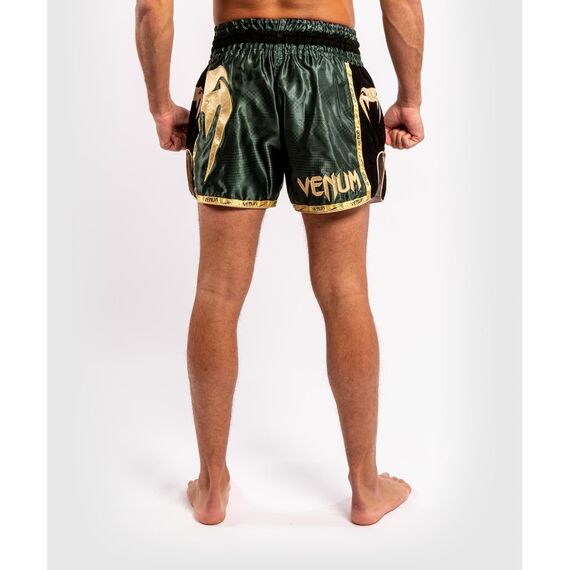 Short de Muay Thai Venum Giant, Couleur: Kaki, Taille ne pas utiliser: XL, 7 image