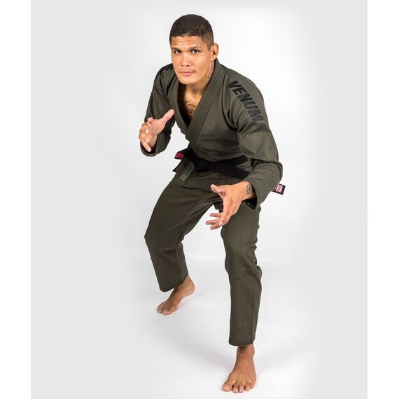 Venum Contender Evo Brazilian Jiu Jitsu Gi - Khaki - A2,5, Colour: Khaki, Size (Kimono): A2.5 178-184 cm, 2 image