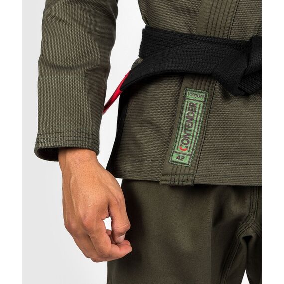 Venum Contender Evo Brazilian Jiu Jitsu Gi - Khaki - A2,5, Colour: Khaki, Size (Kimono): A2.5 178-184 cm, 7 image