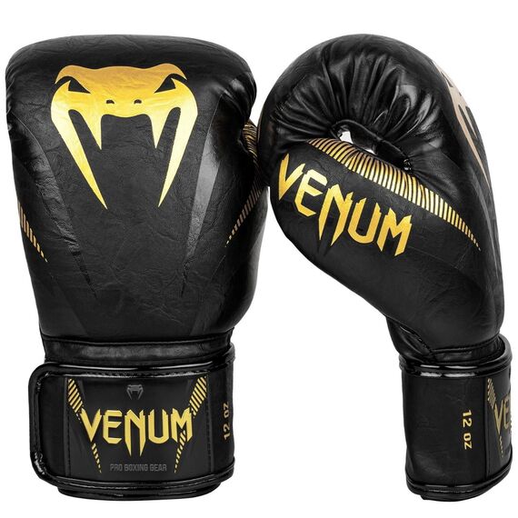 Gants de boxe Venum Impact, Couleur: Or, oz: 10oz, 2 image