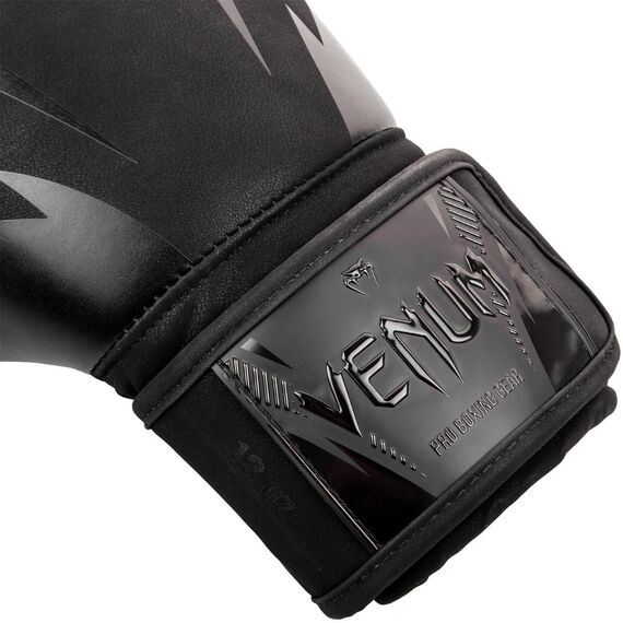 Venum Impact Boxing Gloves - Black/Black, Colour: Schwarz, OZ: 16oz, 3 image
