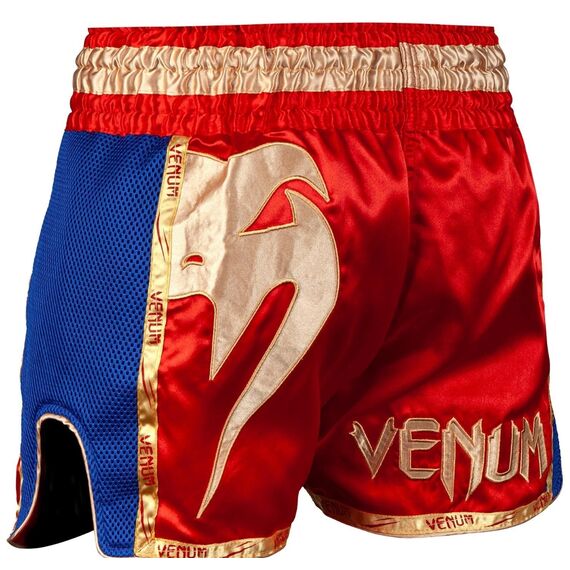 Short de Muay Thai Venum Giant, Couleur: Rouge, Taille ne pas utiliser: S, 3 image