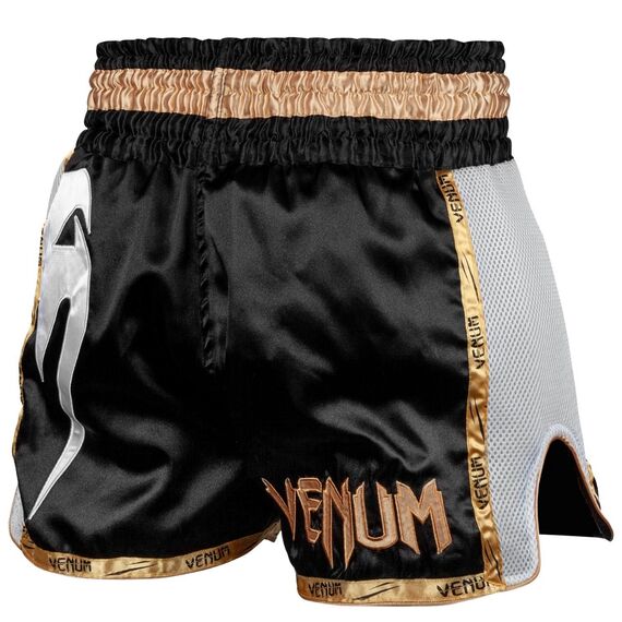 Short de Muay Thai Venum Giant, Couleur: Noir, Taille ne pas utiliser: L, 4 image