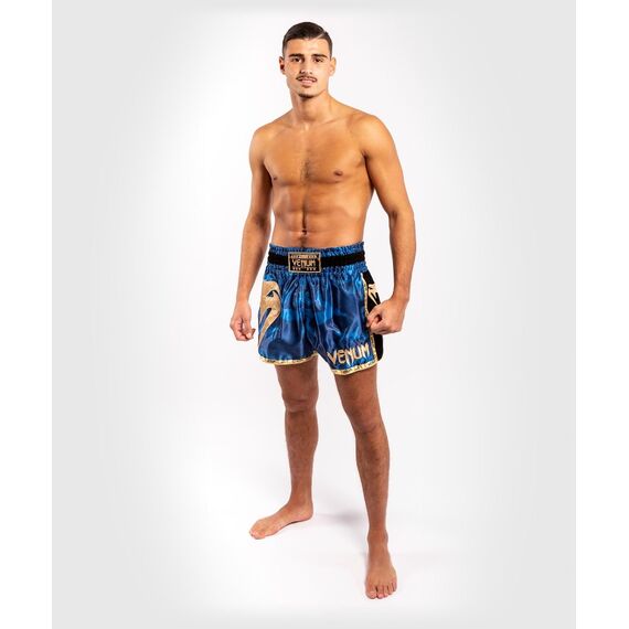 Short de Muay Thai Venum Giant, Couleur: Bleu, Taille ne pas utiliser: L, 2 image