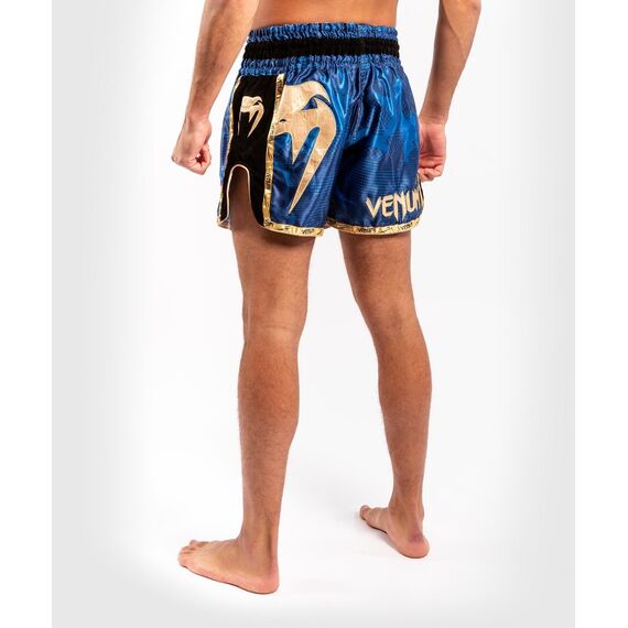 Short de Muay Thai Venum Giant, Couleur: Bleu, Taille ne pas utiliser: L, 5 image