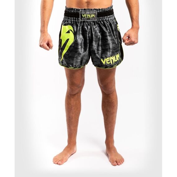 Venum Giant Camo Muay Thai Shorts, Colore: Giallo , Size: S