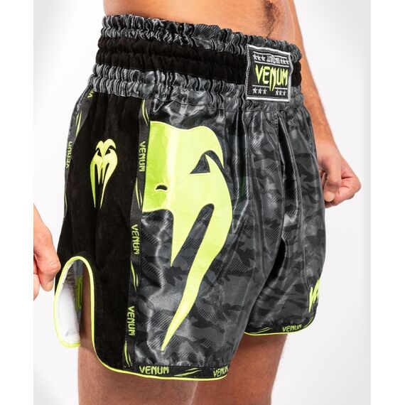 Venum Giant Camo Muay Thai Shorts, Colore: Giallo , Size: S, 7 image