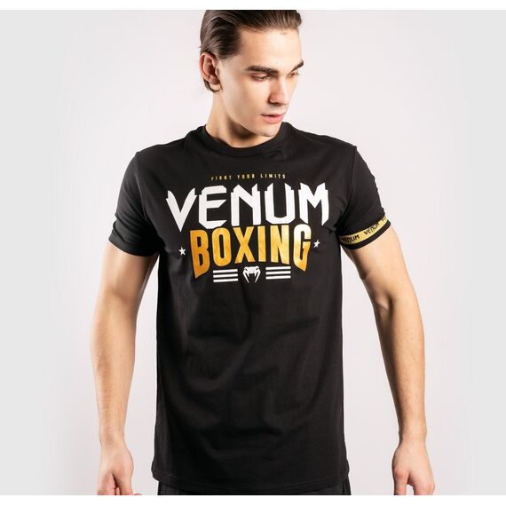T-shirt Venum, Taille: M, Couleur: Noir, Taille ne pas utiliser: M