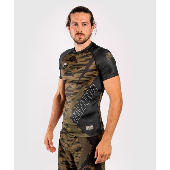 Venum Contender 5.0 Rashguard hort sleeves - Khaki camo, Size: S, Colour: Camouflage, Size: S, 2 image