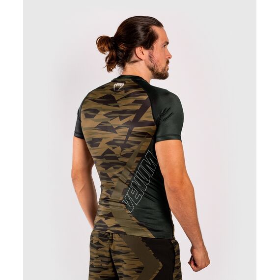 Venum Contender 5.0 Rashguard hort sleeves - Khaki camo, Size: S, Colour: Camouflage, Size: S, 5 image