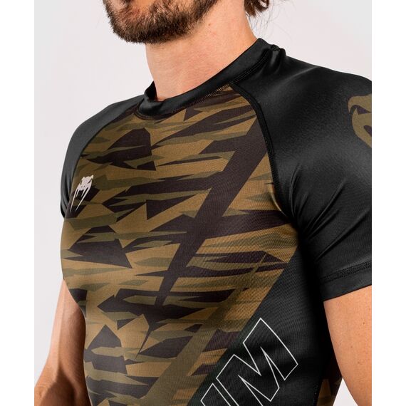 Venum Contender 5.0 Rashguard hort sleeves - Khaki camo, Size: S, Colour: Camouflage, Size: S, 6 image