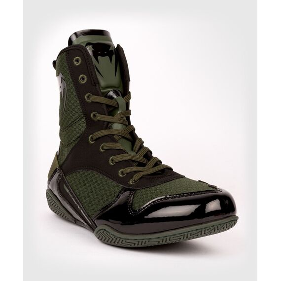 Venum Elite Boxing Shoes – Khaki - 39 (US 7), Colour: Khaki, Size (Shoes): 39, 7 image