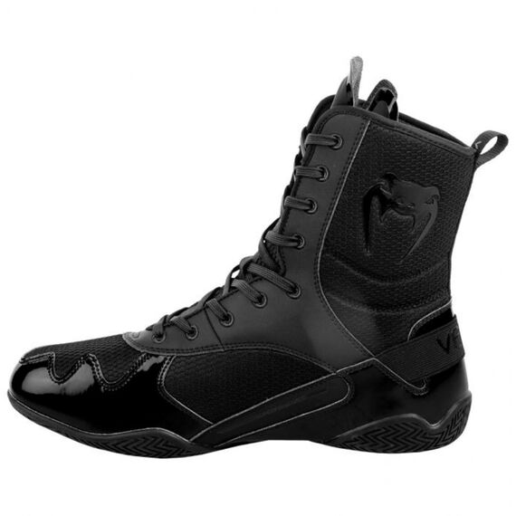 Venum Elite Boxing Shoes - Black/Black, Colour: Schwarz, Size (Shoes): 37, 6 image