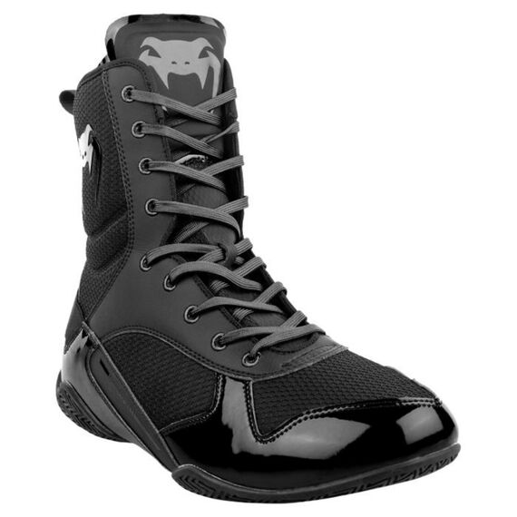 Venum Elite Boxing Shoes - Black/Black, Colour: Schwarz, Size (Shoes): 37, 8 image