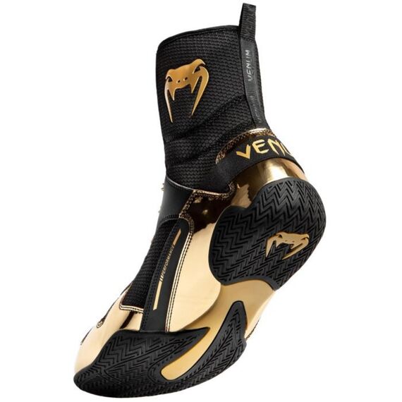 Venum Elite Boxing Shoes - Black/Gold, Colour: Schwarz, Size (Shoes): 44, 6 image
