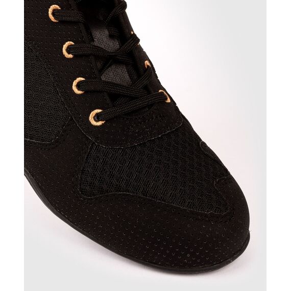 Venum Elite Boxing Shoes – Black/Bronze - 38 (US 6), Colour: Schwarz, Size (Shoes): 38, 5 image