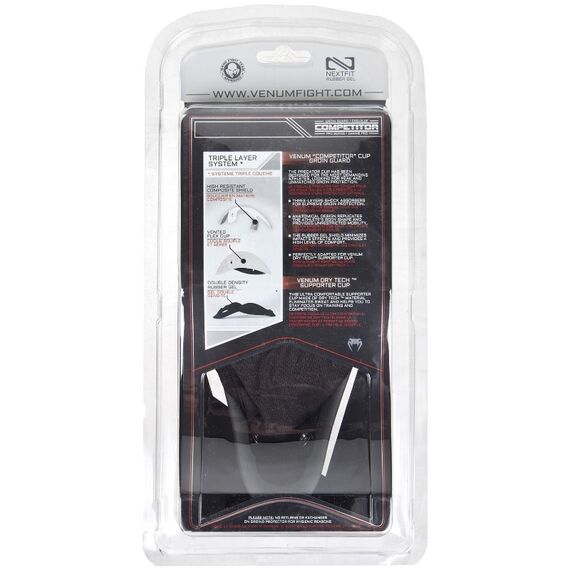 Venum Competitor Groinguard & Support - Silver Series, Colour: Schwarz, Size: M, 7 image