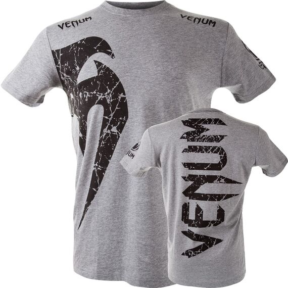 Venum Giant T-Shirt, Size: L, Colour: Grey, Size: L