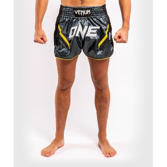 Short de Muay Thai Venum ONE FC Impact, Couleur: Gris, Taille ne pas utiliser: S
