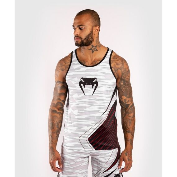 Venum Contender 5.0 Dry-Tech Tank - White/Camo, Colour: Weiss, Size: XL
